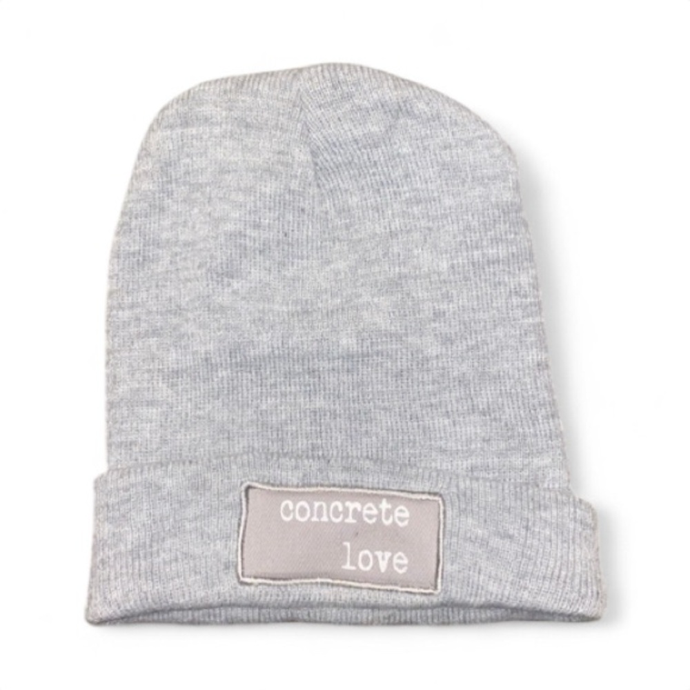 Concrete Love Beanie in Gray